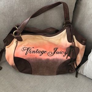 Juicy Couture tie dye hobo bag